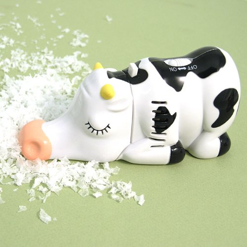 Wrapables® Cow Mini Tabletop Vacuum – Animal Desk Cleaner for Crumbs & Dust