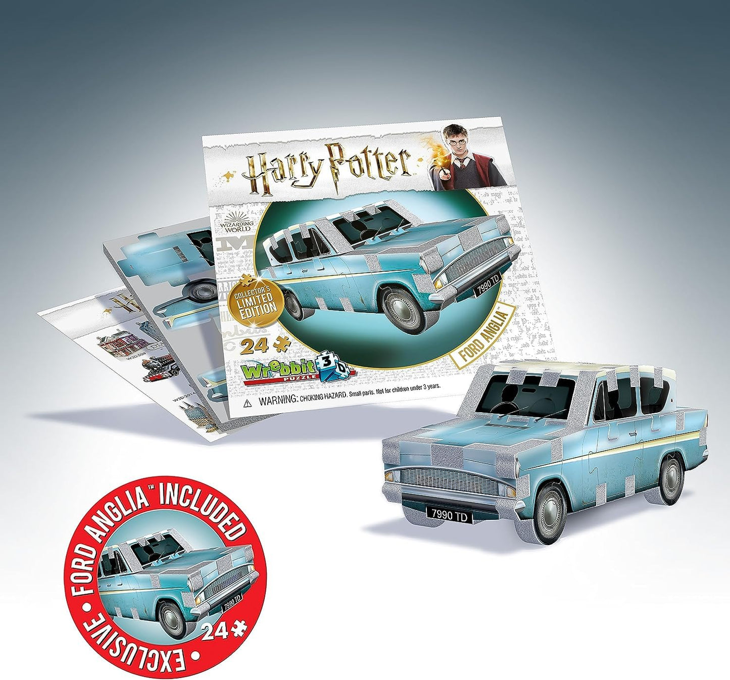 Wrebbit3D Special Limited Edition Weasleys' Wizard Wheezes Puzzle + Flying Ford Anglia – 309 Pieces