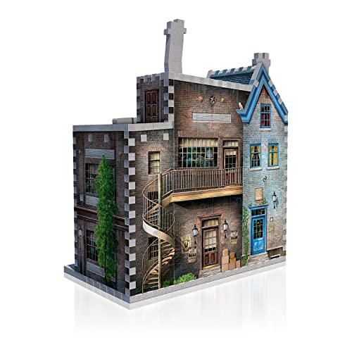 Wrebbit3D Ollivander’s Wand Shop 3D Puzzle – Diagon Alley Collection, 295 Pieces