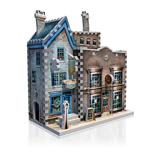 Wrebbit3D Ollivander’s Wand Shop 3D Puzzle – Diagon Alley Collection, 295 Pieces