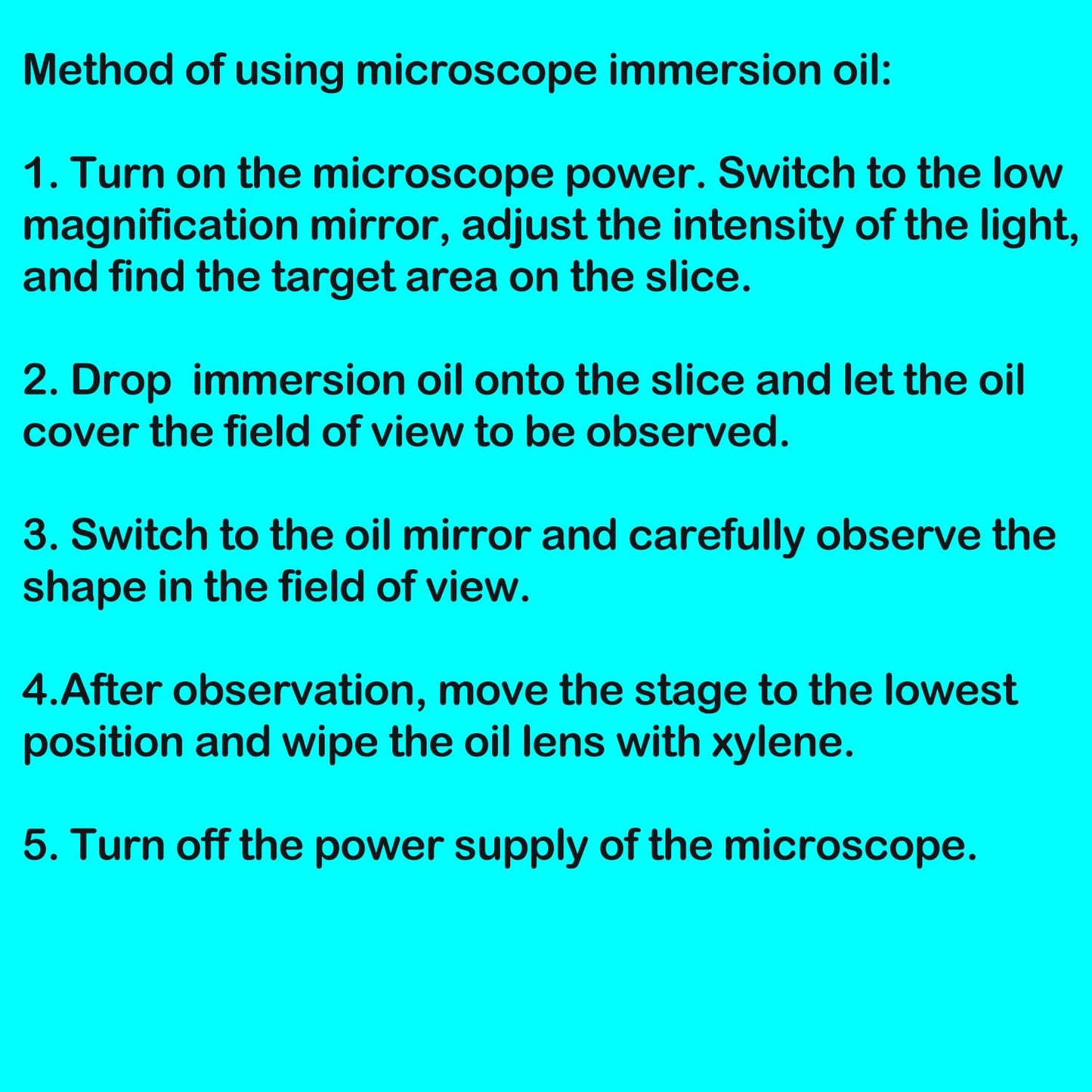 Wryxia Microscope Immersion Oil Type A – 25ml (3/4 oz), Easy to Remove