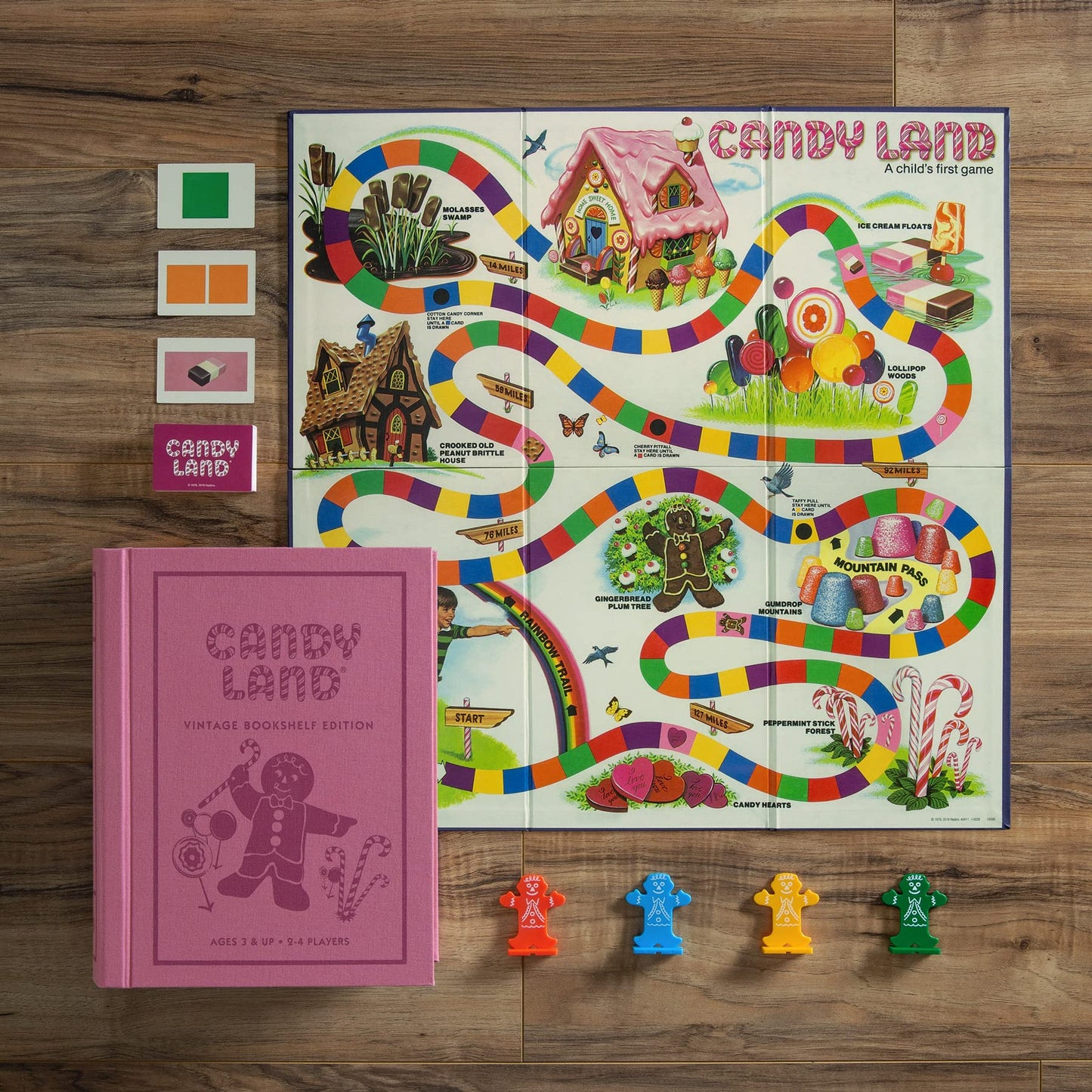 Candy Land Vintage Bookshelf Edition by WS Game Company | Classic Kids Board Game, 2-4 Players