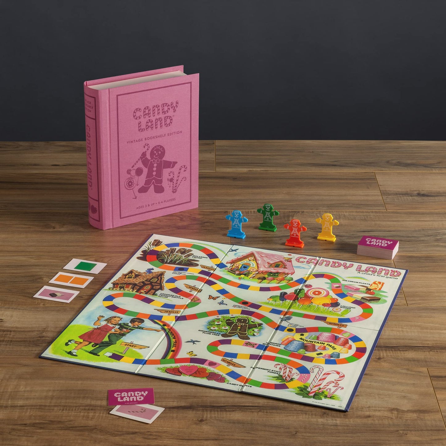 Candy Land Vintage Bookshelf Edition by WS Game Company | Classic Kids Board Game, 2-4 Players