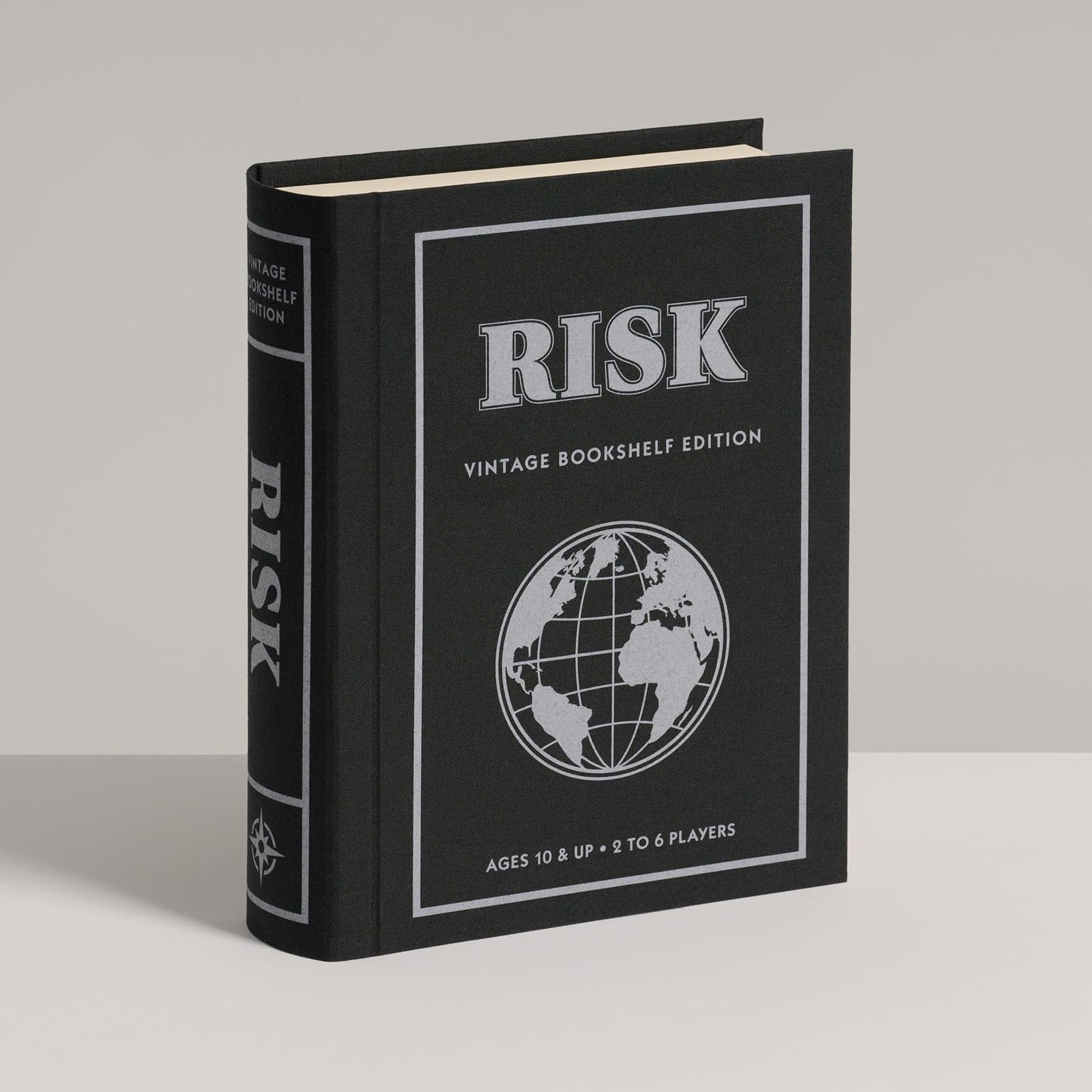 WS Game Company Vintage Bookshelf Games: Risk, Trouble & Guess Who Collection