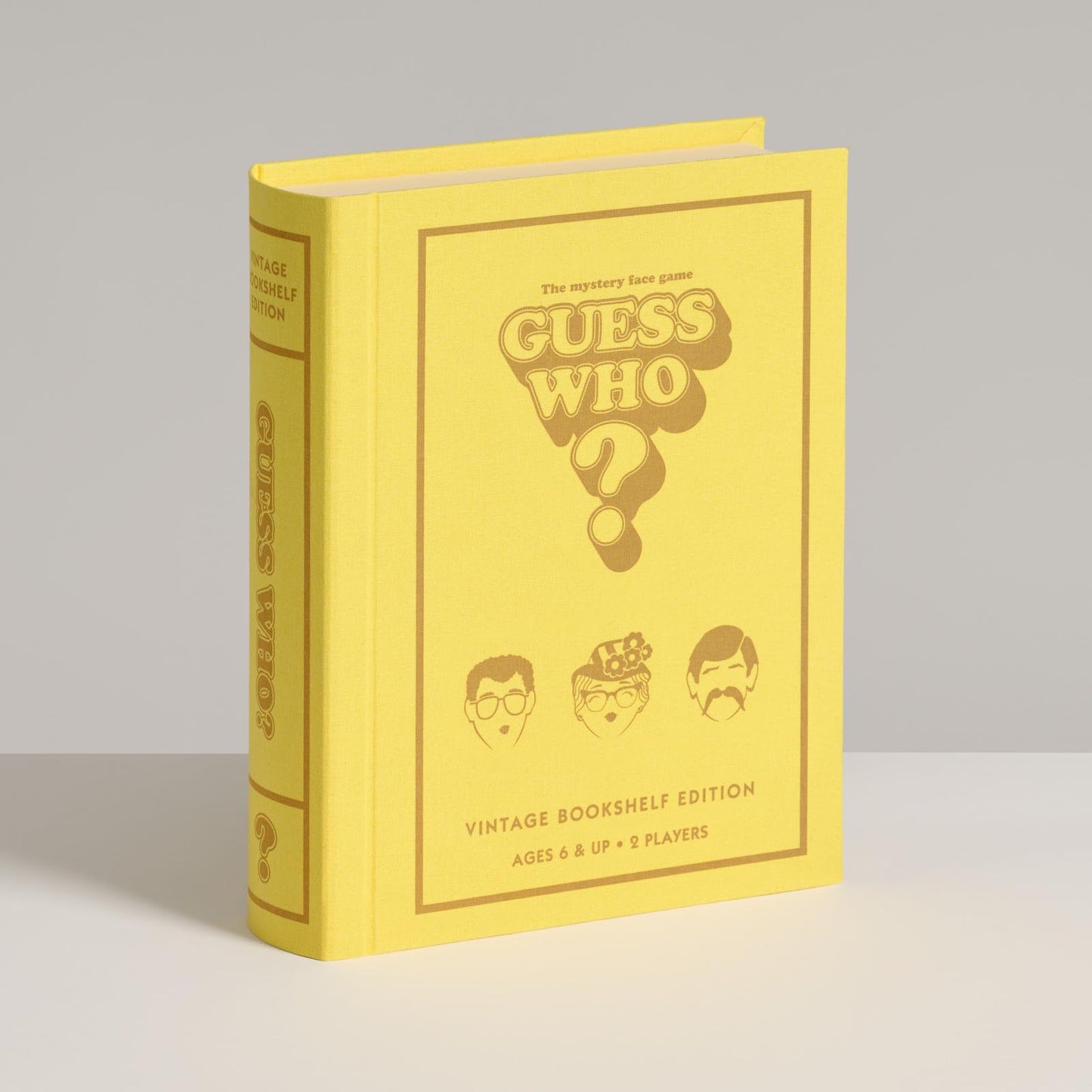 WS Game Company Vintage Bookshelf Games: Risk, Trouble & Guess Who Collection