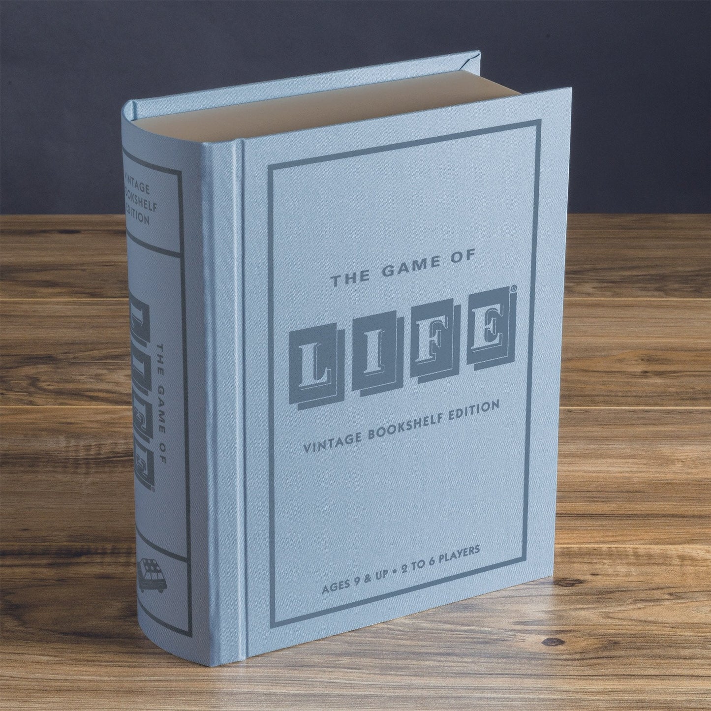 WS Game Company The Game of Life Vintage Bookshelf Edition — 2-6 Players, Ages 9+