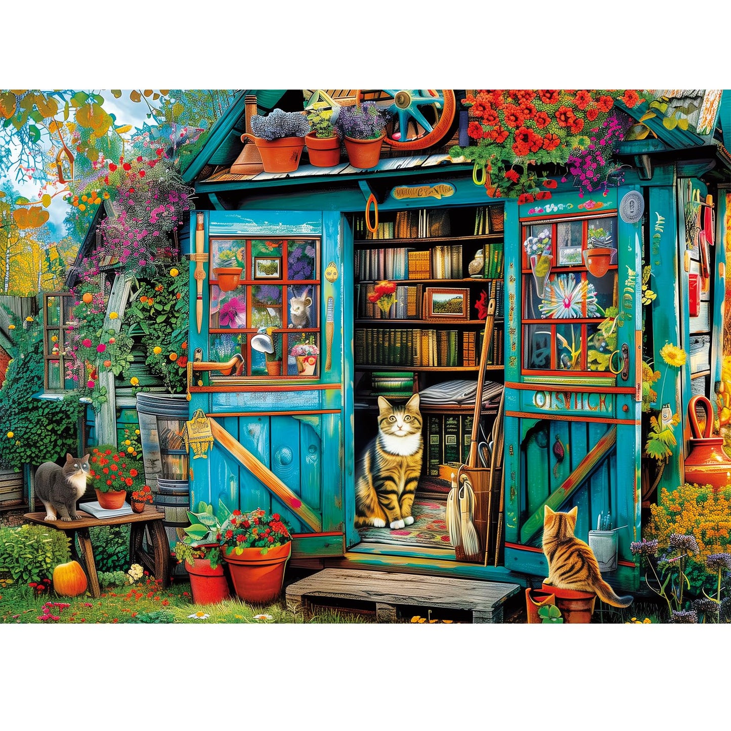 WSCXSC 500 Piece Cat Puzzle for Adults – Engaging Family Jigsaw