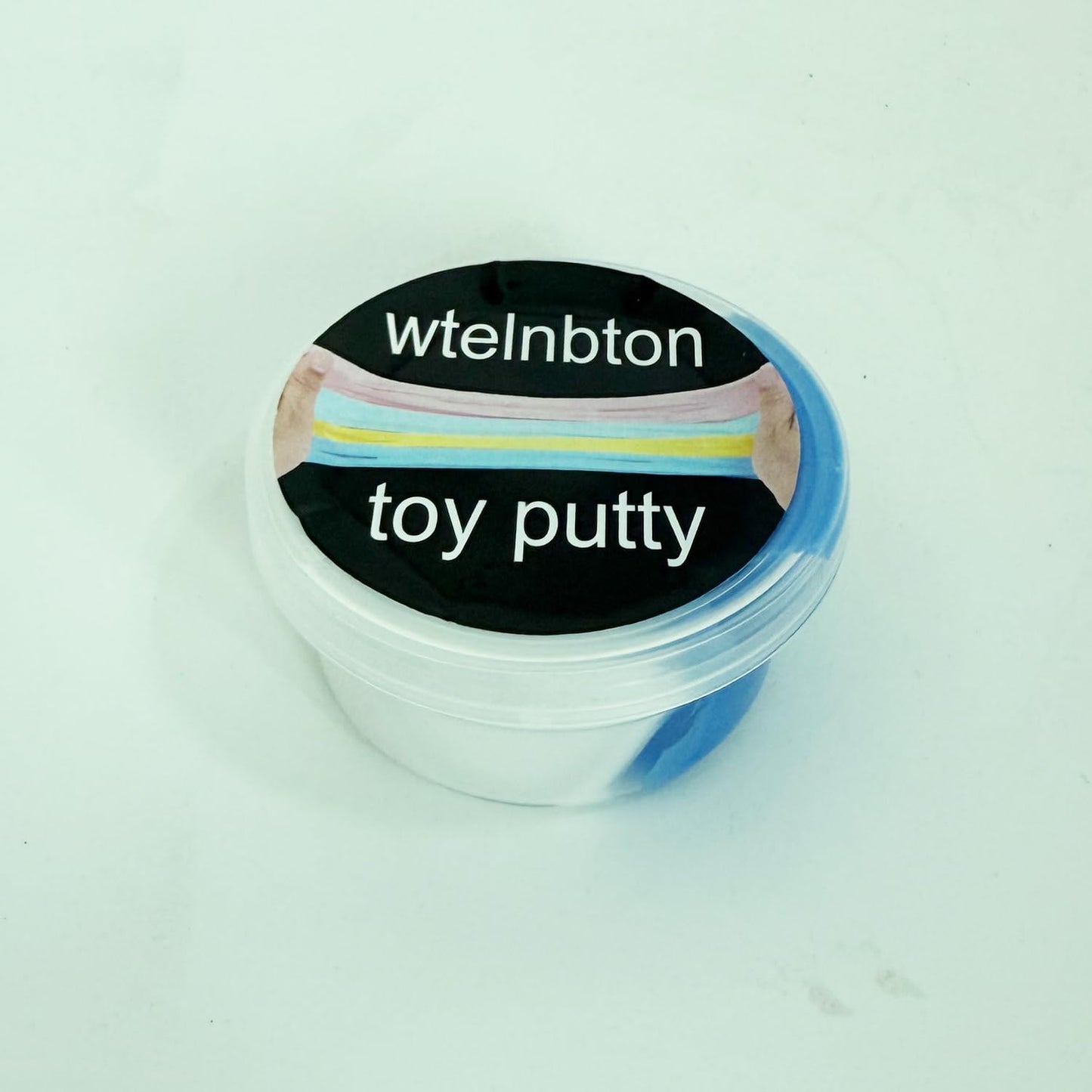 wtelnbton Butter Slime Kit – 24-Pack Two-Toned Slime, Soft & Non-Sticky