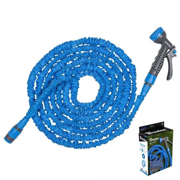 Expanding Trick Hose 15m - 45m Blue