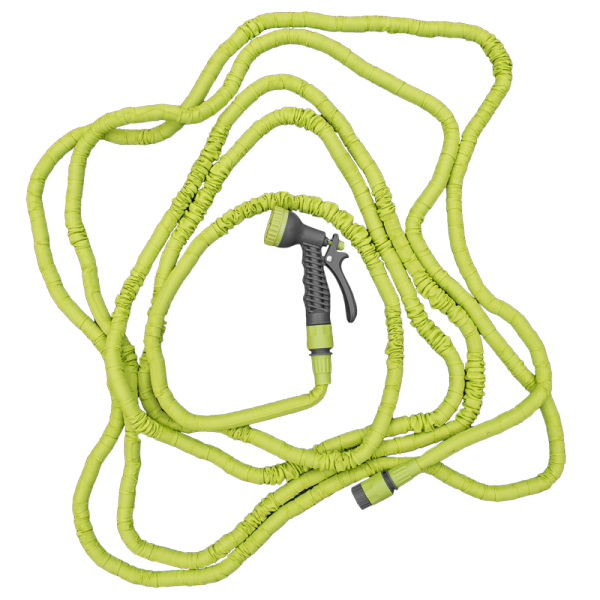 Expanding Trick Hose 7.5m - 22m Lime
