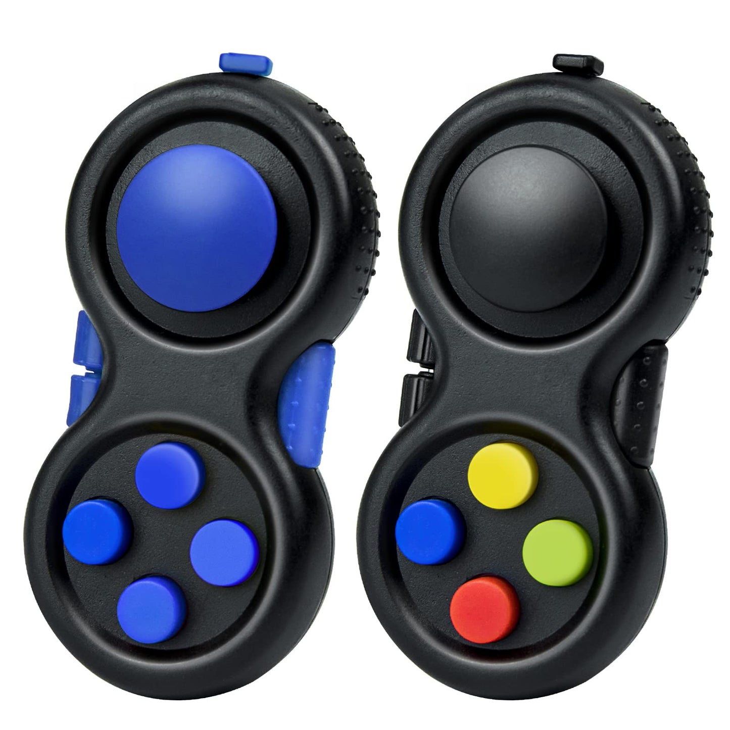 WTYCD Original Fidget Toy — 8-Function Rubberized Controller for Focus, Stress Relief & Pocket Portability