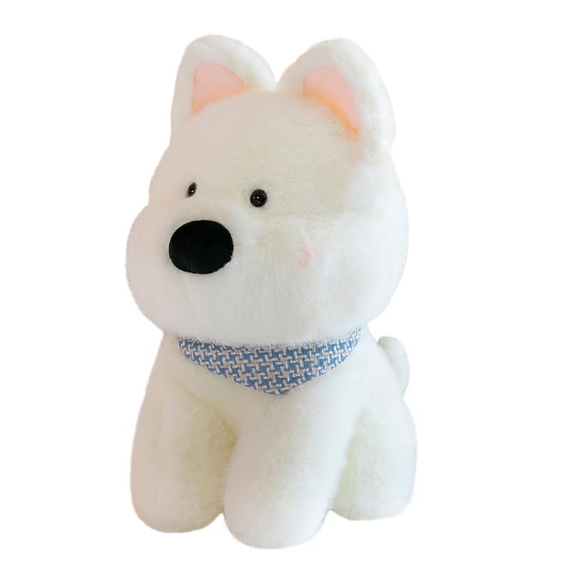 WUFUVAP West Highland White Terrier Plush — Soft 10-Inch Westie Puppy Stuffed Animal