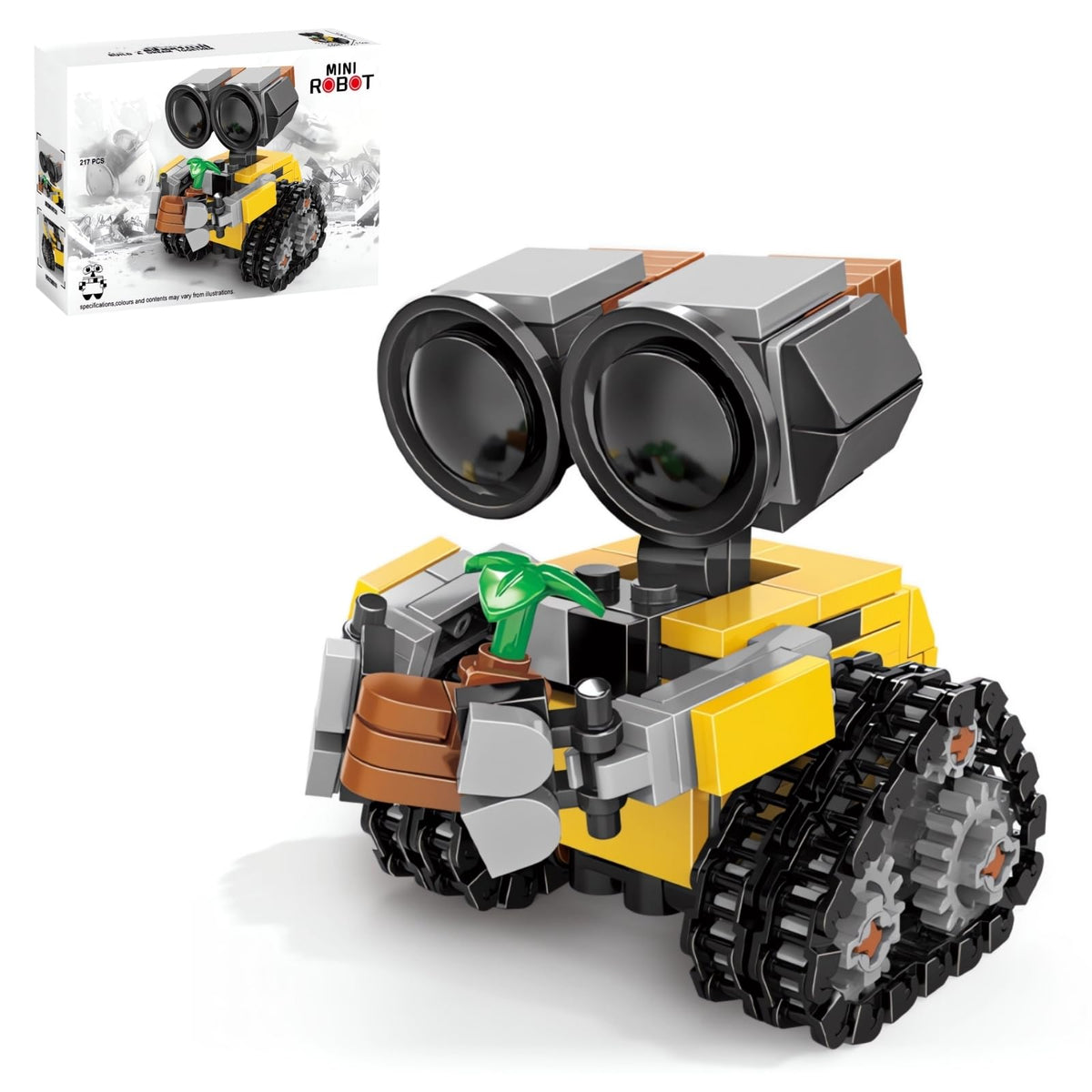 WULOBOOI Robot Building Kit for Adults — 217+ Pieces STEM Mech Set