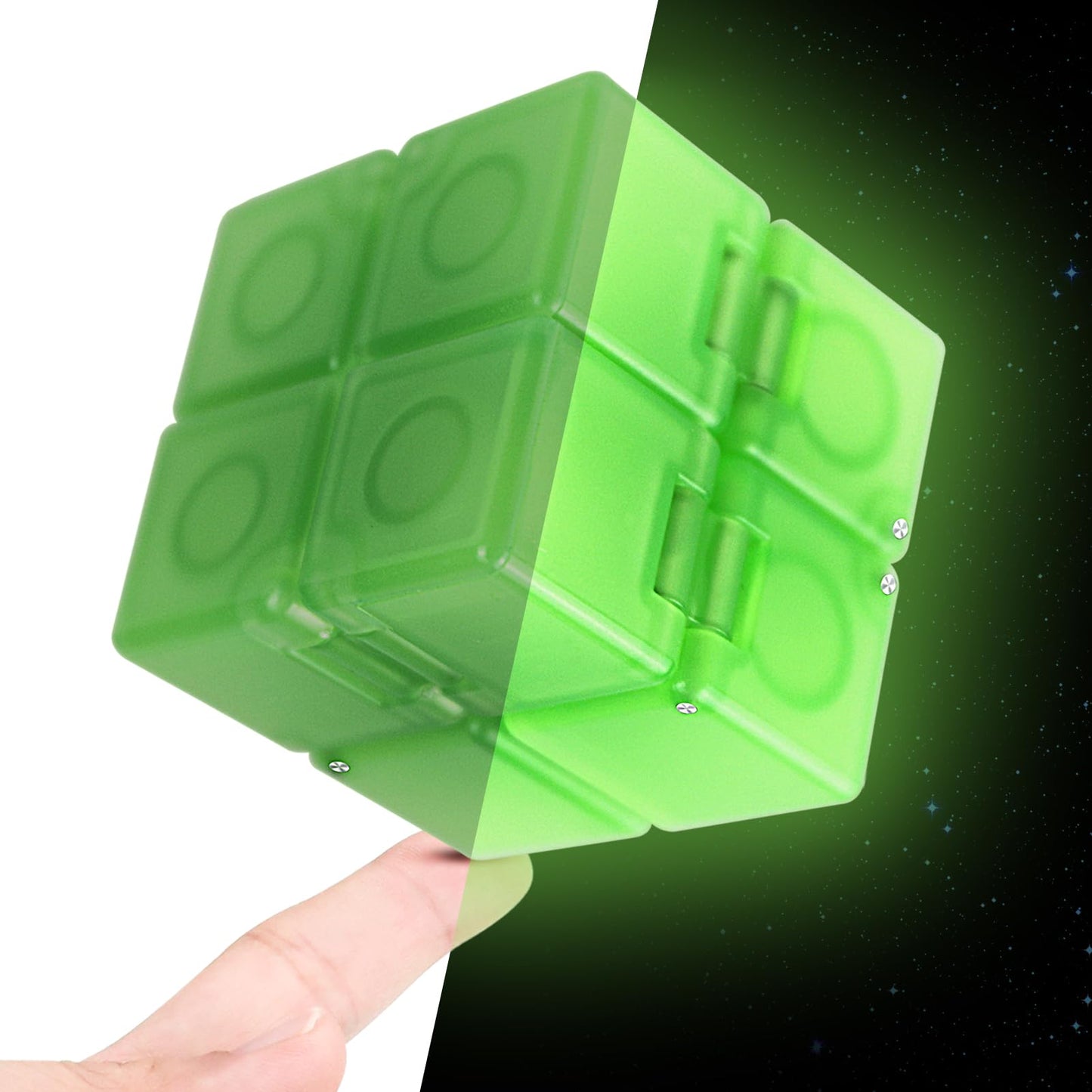 WUQID Infinitycube Fidget Toy – Pocket-Sized Stress Relief & Focus Tool