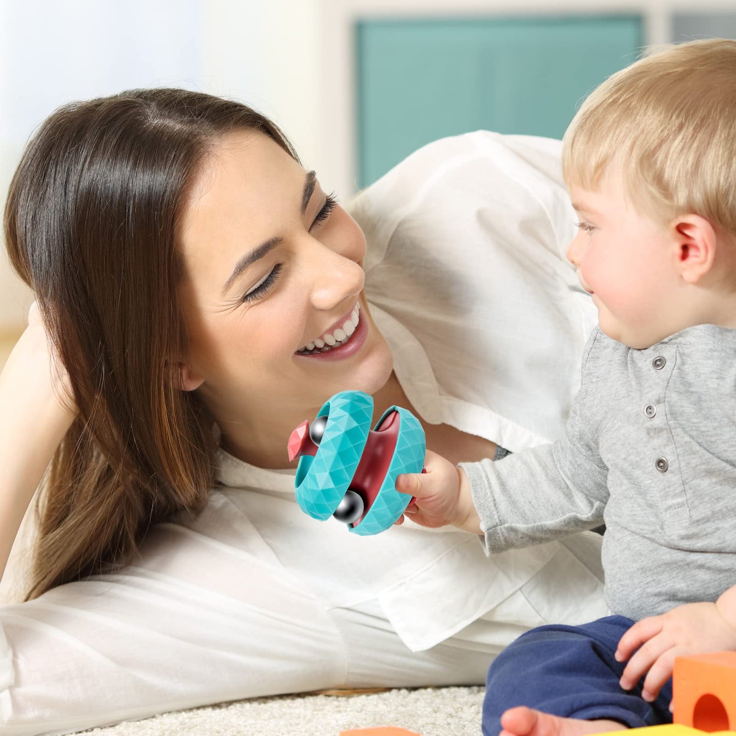 WUQID Orbiit Ball Toy 4 Pack – Fidget Puzzle Balls for Focus and Calm