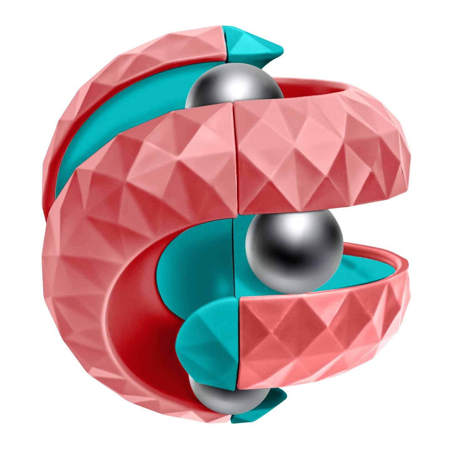 WUQID Orbiit Ball Toy – Infinitycube Puzzle Ball Spinning Toy for Focus, Fun & Fidget Play
