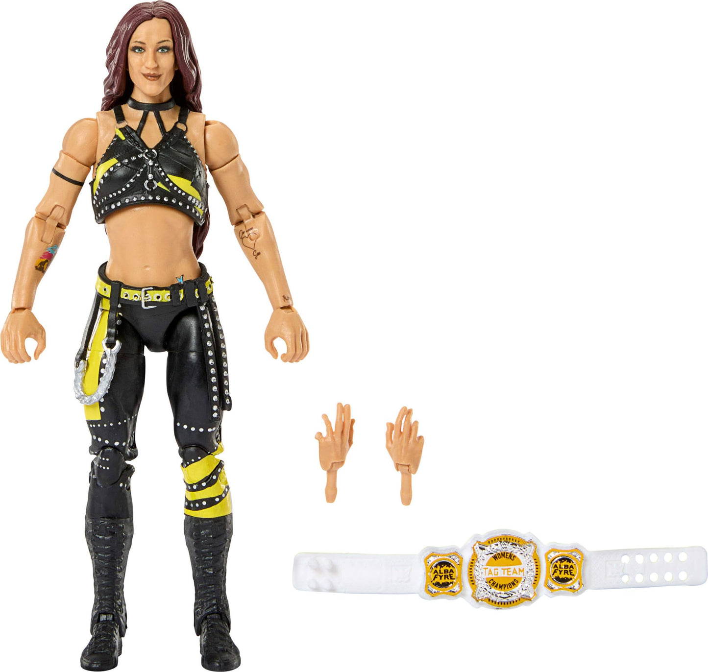 WWE Elite Series #121 Alba Fyre 6-Inch Action Figure – 25 Points of Articulation & Swappable Hands