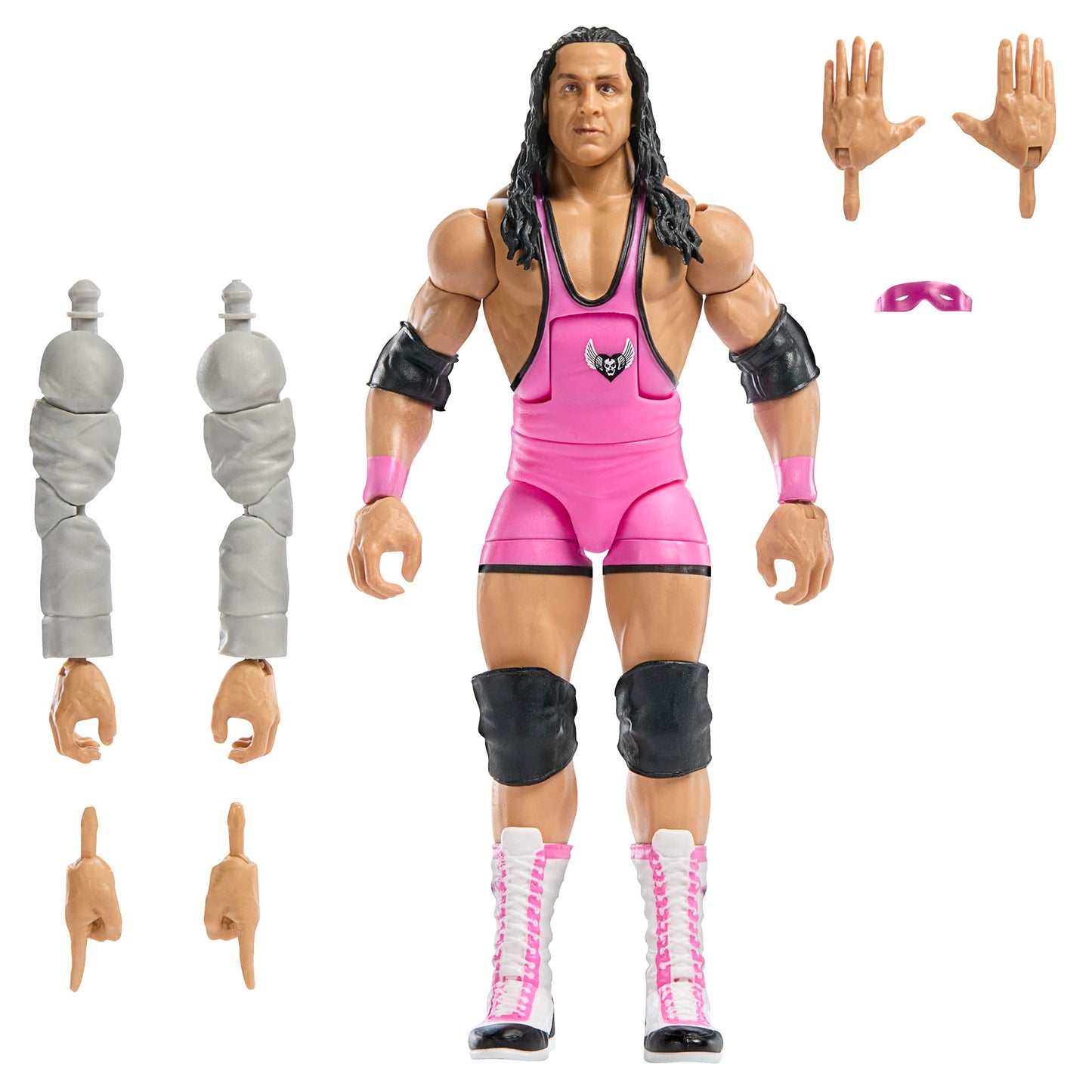 WWE Bret Hart Elite Survivor Series 2025 Action Figure by Mattel – Collectible Wrestling Toy