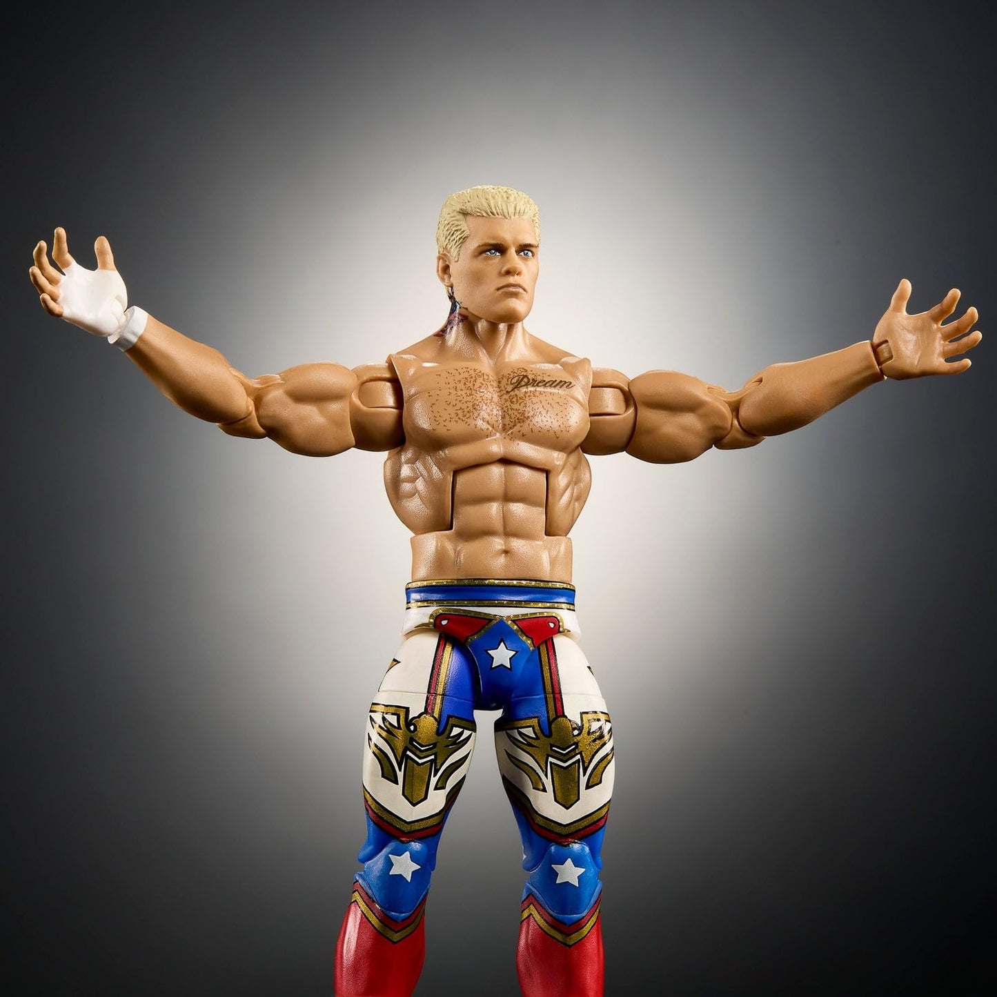 WWE Cody Rhodes Elite Greatest Hits 8 Figure – Mattel Toy Wrestling Action Figure