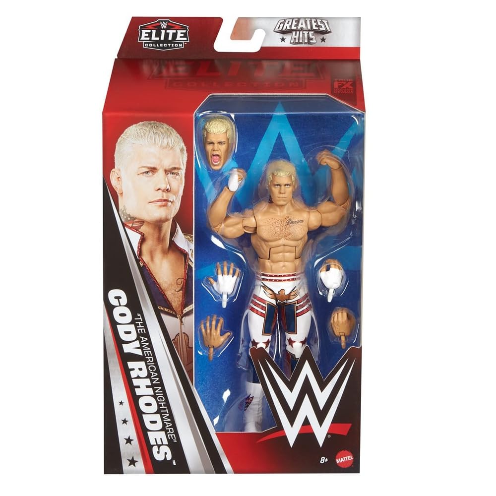 WWE Cody Rhodes Elite Greatest Hits 9 – SummerSlam 2023 Action Figure by Mattel