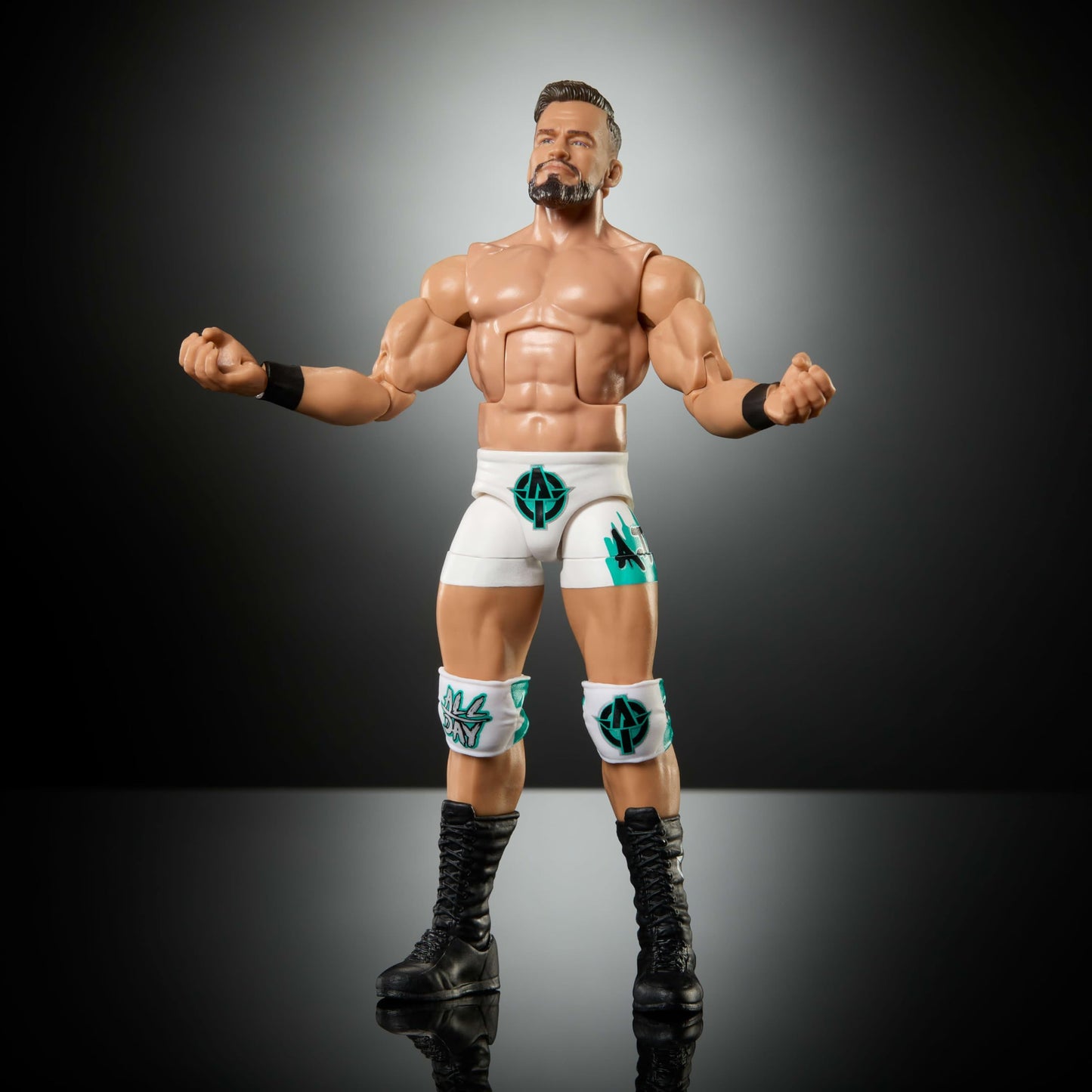 Mattel WWE Elite Series 121 Austin Theory Action Figure – 6-Inch, 25 Points of Articulation & Swappable Hands