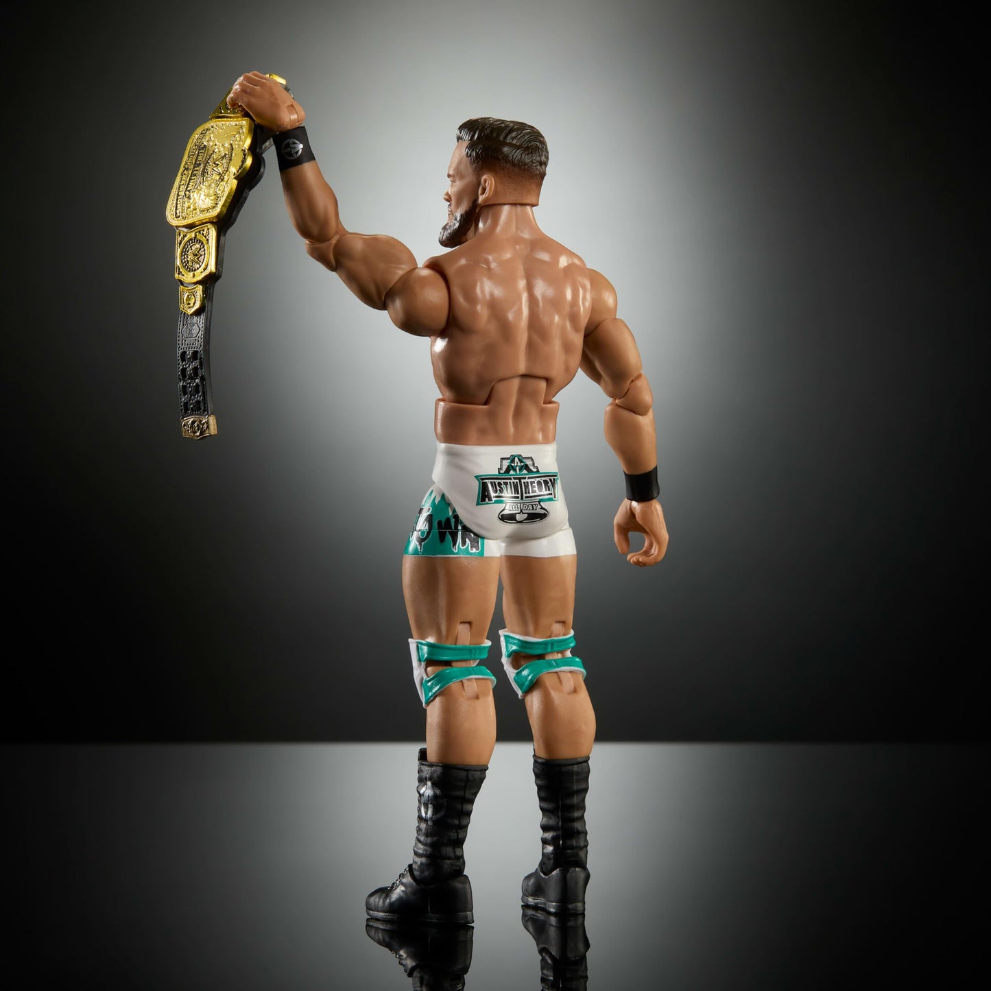 Mattel WWE Elite Series 121 Austin Theory Action Figure – 6-Inch, 25 Points of Articulation & Swappable Hands
