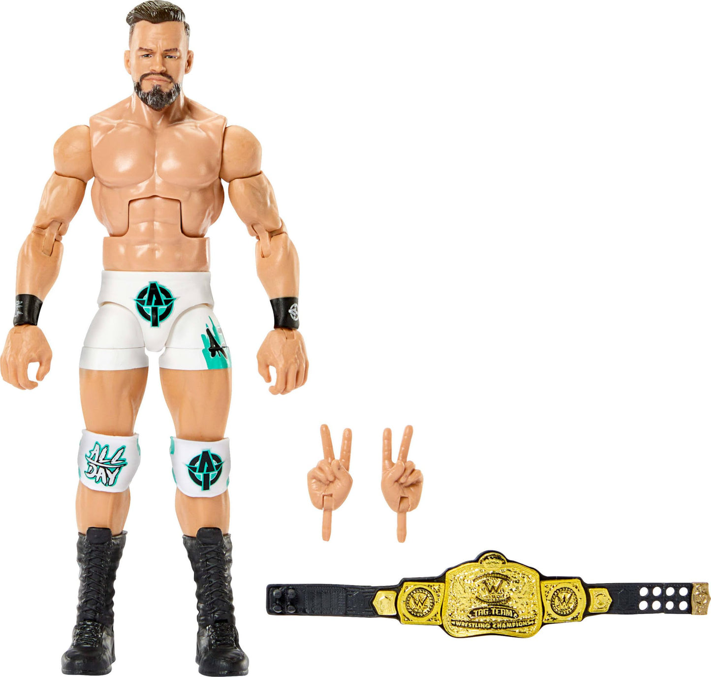 Mattel WWE Elite Series 121 Austin Theory Action Figure – 6-Inch, 25 Points of Articulation & Swappable Hands