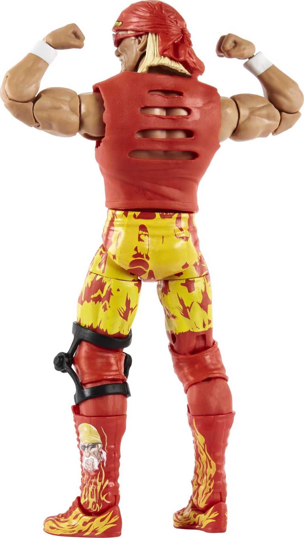 WWE Elite Collection Hulk Hogan 6-Inch Action Figure – TrueFX Detailing, 25 Points of Articulation (Ages 8+)