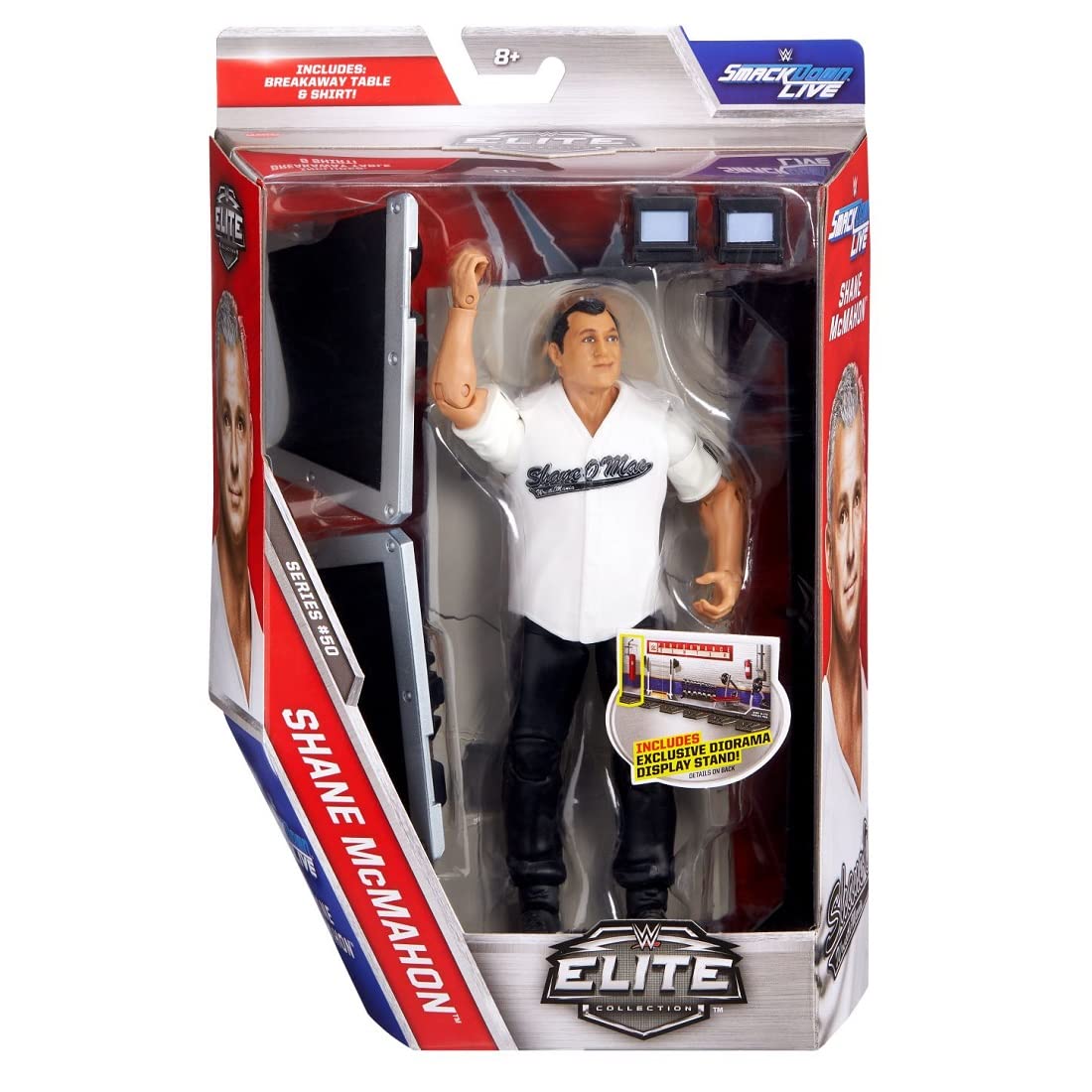 Shane McMahon - WWE Elite Collection Figure | Deluxe Articulation & Ring Attire