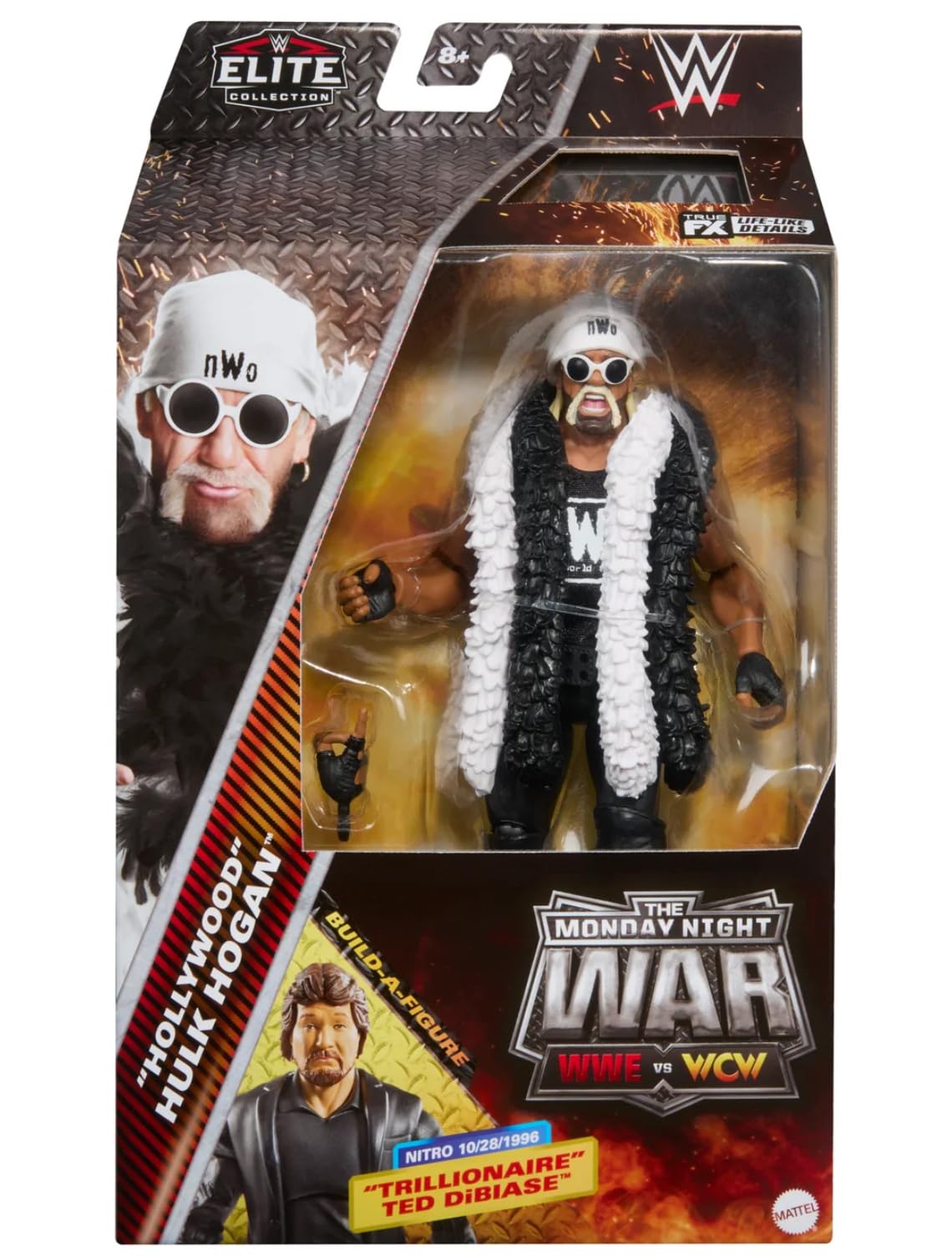 WWE Hollywood Hulk Hogan NWO 2025 Elite Figure – Monday Night Wars Series 7 | Mattel Elite Collection