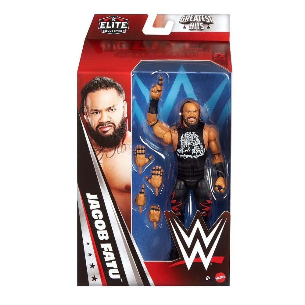 WWE Jacob Fatu Elite Greatest Hits 9 – Premium Mattel WWE Action Figure