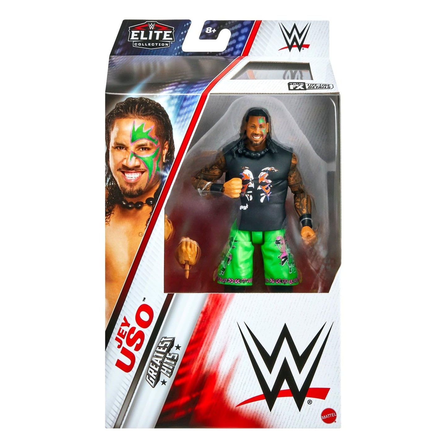 WWE Jey Uso Elite Greatest Hits 7 – Mattel WWE Action Figure