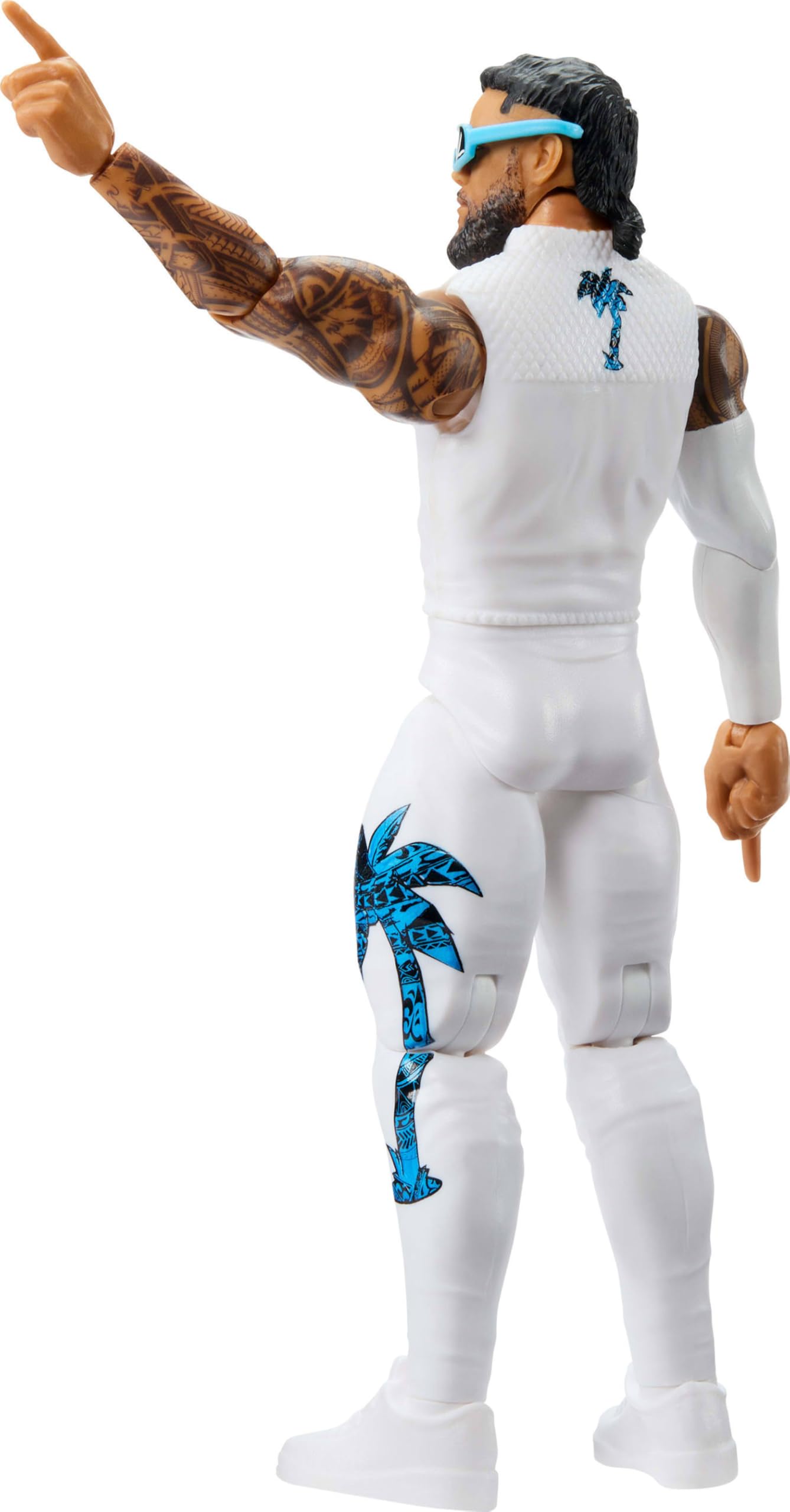 WWE Jey USO Action Figure – Main Event Series #161, 6-Inch, 14-Point Articulation, TrueFX