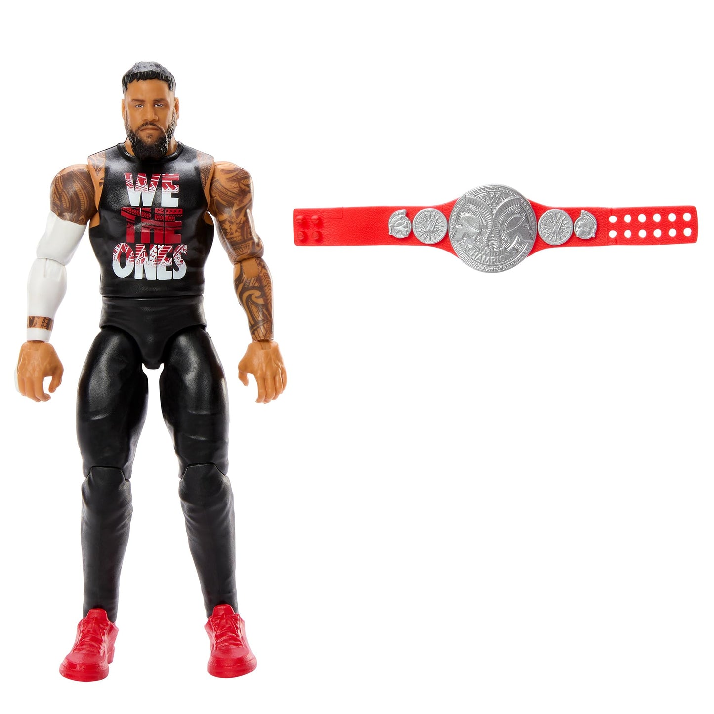 WWE Jey Uso Main Event Champions 5-Toy Action Figure | Mattel