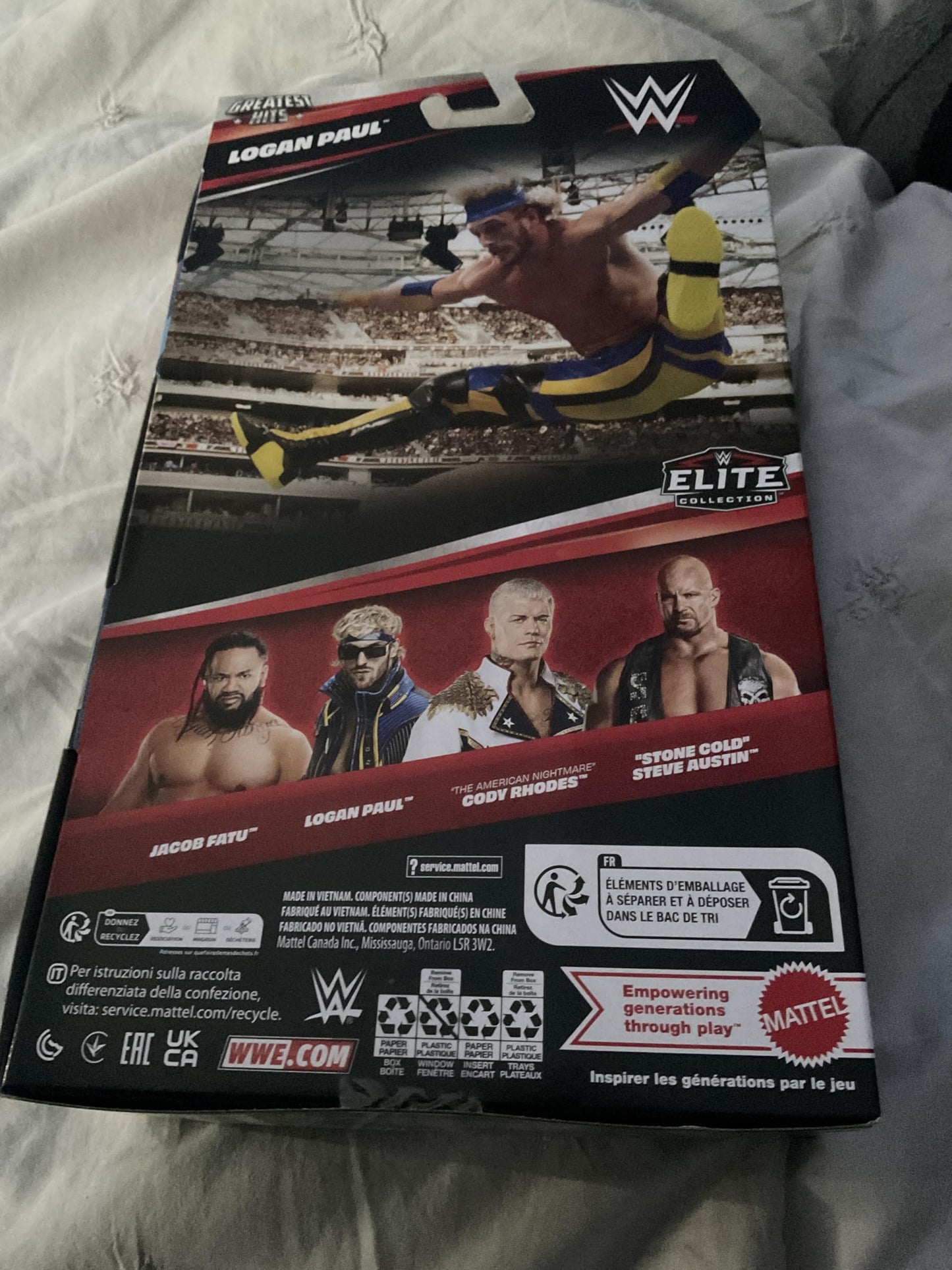 WWE Logan Paul Elite Greatest Hits 9 – Mattel Collectible Action Figure