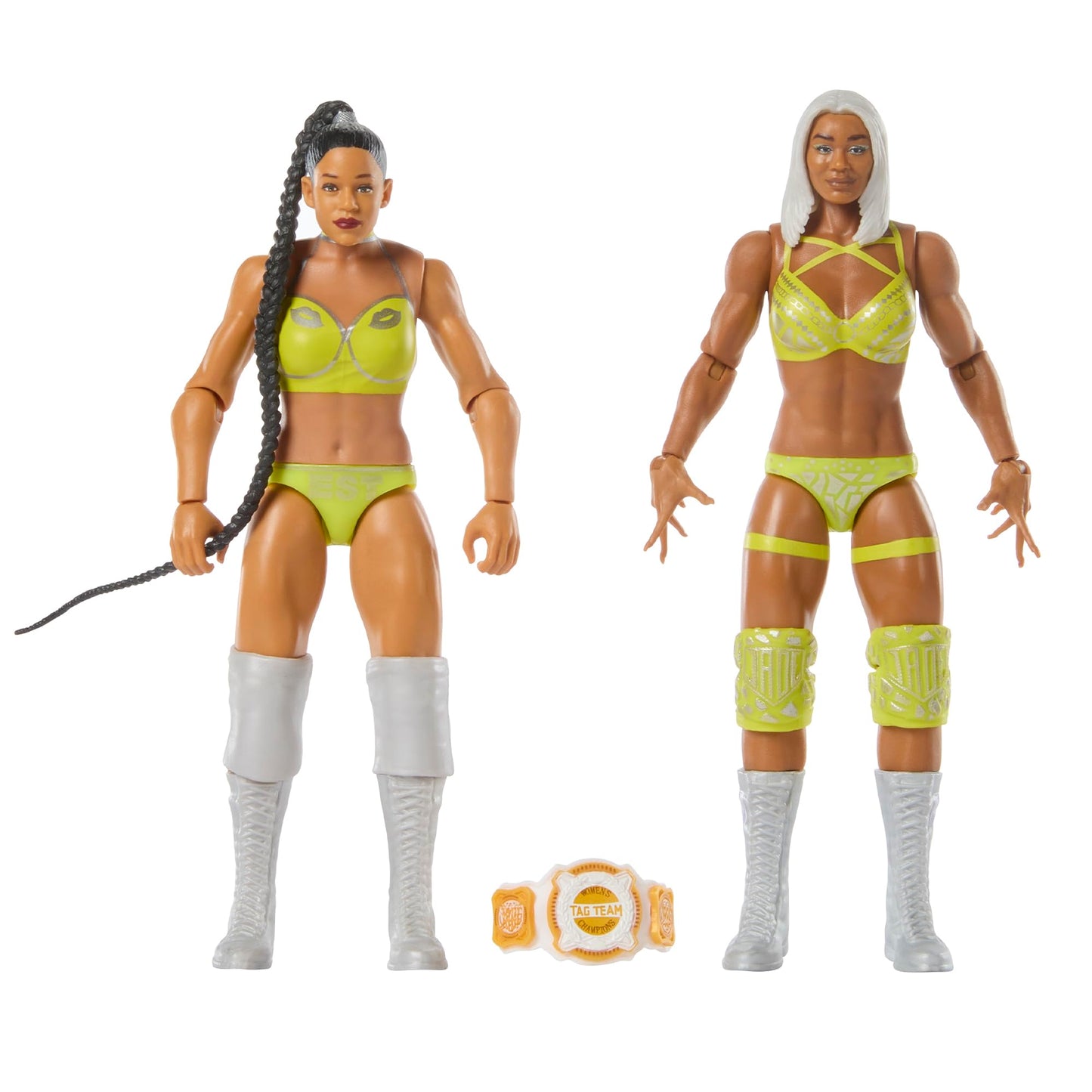 WWE Jade Cargill & Bianca Belair Main Event 2-Packs 22 – Mattel Action Figures