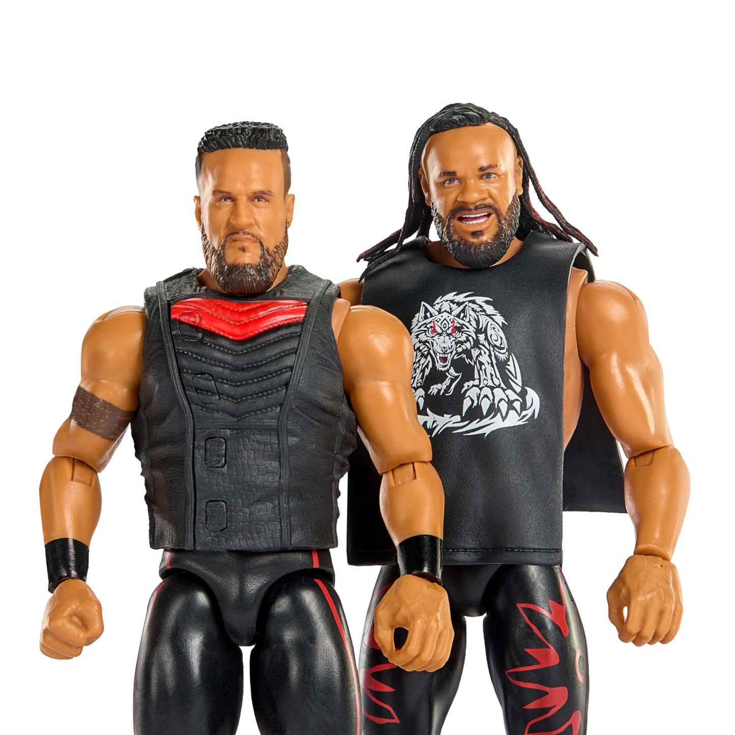 Mattel WWE Main Event Showdown 2-Pack – Tama Tonga & Jacob Fatu (6-inch) with Accessory
