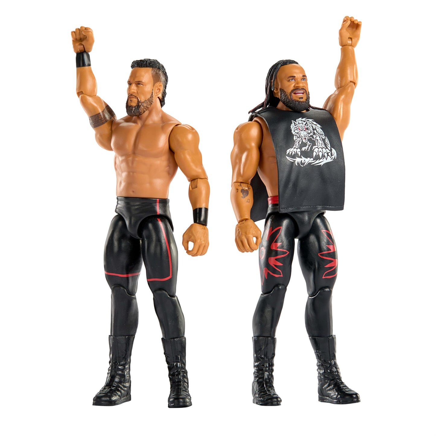 Mattel WWE Main Event Showdown 2-Pack – Tama Tonga & Jacob Fatu (6-inch) with Accessory