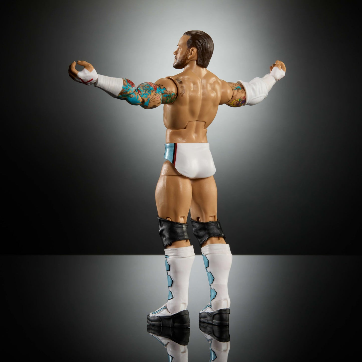WWE Mattel Elite CM Punk 6-Inch Action Figure – Greatest Hits 2025, 25 Articulation Points & Swappable Hands
