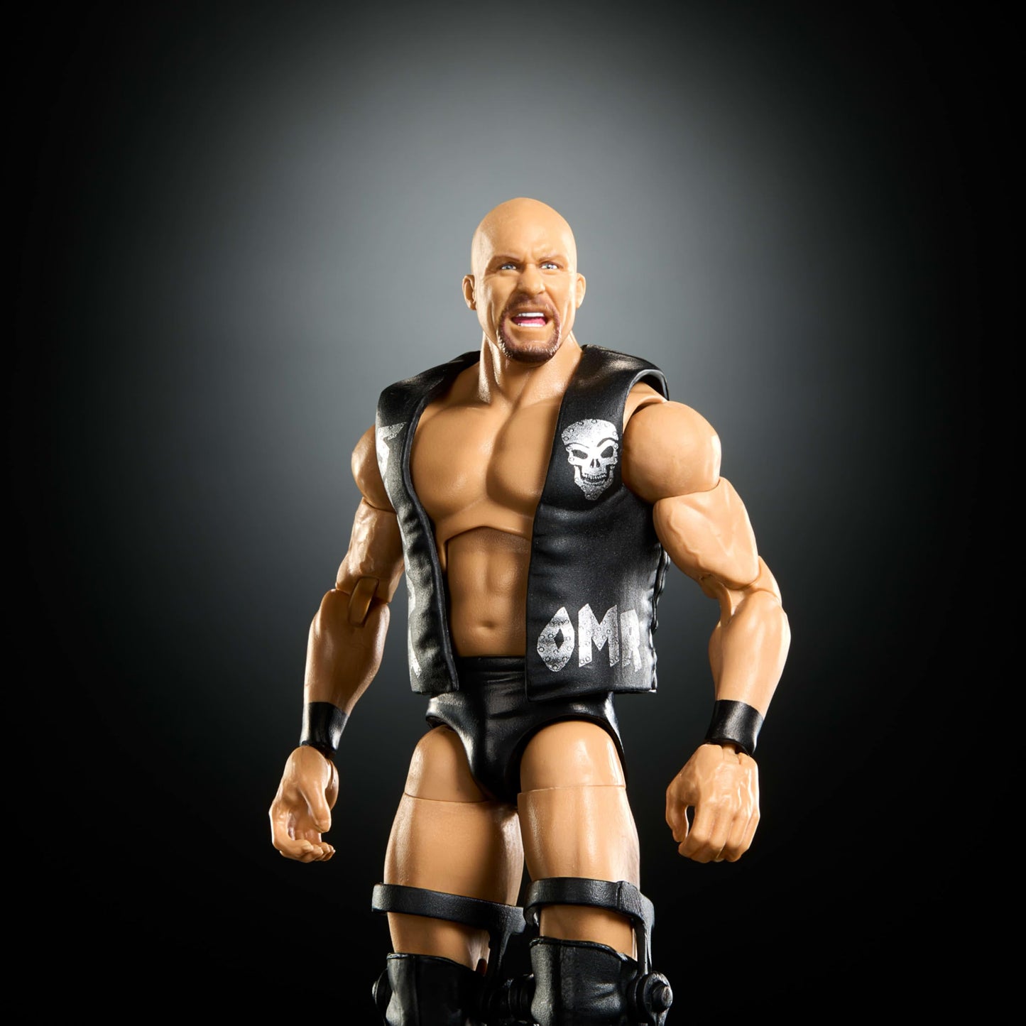 WWE Stone Cold Steve Austin Elite Action Figure – Greatest Hits 2025, 6-Inch, 25 Points of Articulation
