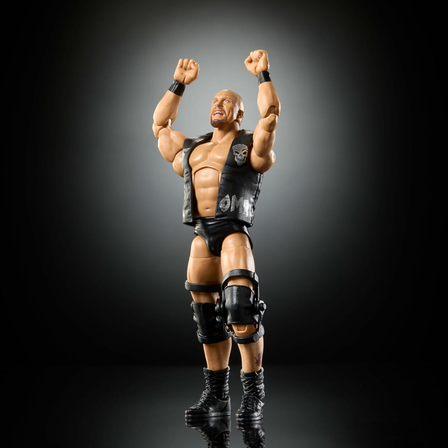 WWE Stone Cold Steve Austin Elite Action Figure – Greatest Hits 2025, 6-Inch, 25 Points of Articulation