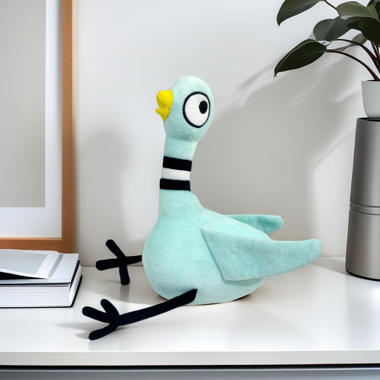 WXXCDB 12'' Pigeon Plush – Soft Stuffed Toy for Kids & Decor