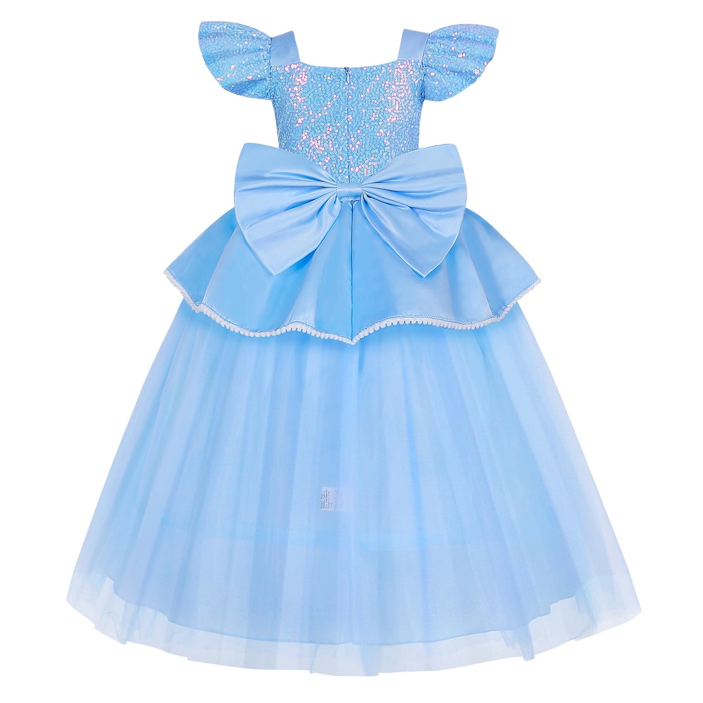 WYB Blue Princess Costume Dress with Accessory Set for Girls (7-8 Years)