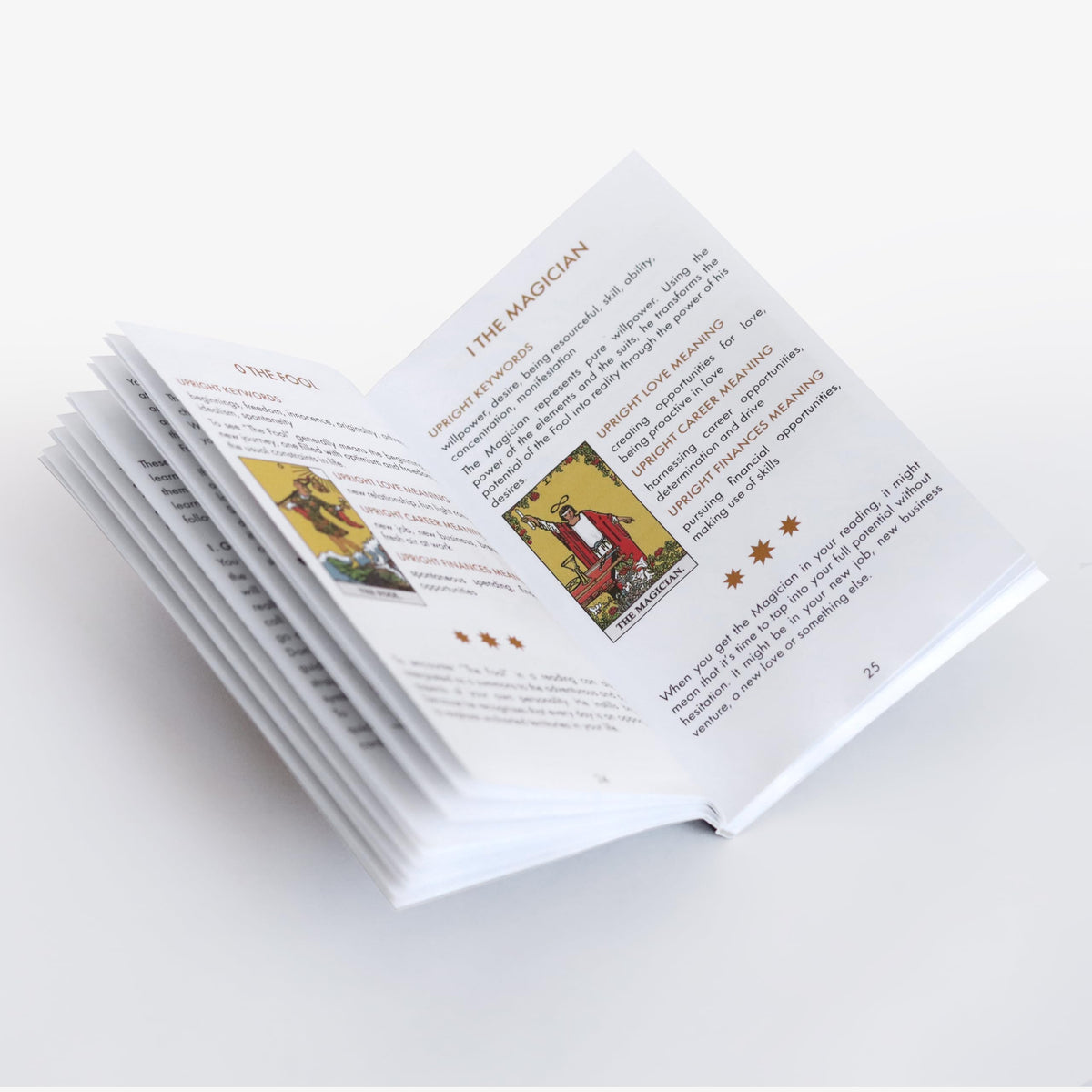Wyspell Classic Tarot Cards for Beginners – Original Deck with Guide Book (Light Edition)
