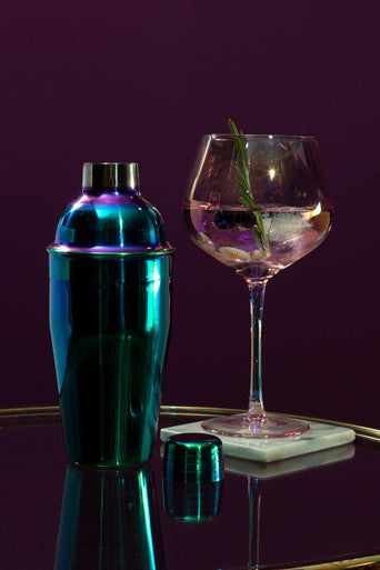 Set of 2 Gin Glasses | Frosted Deco