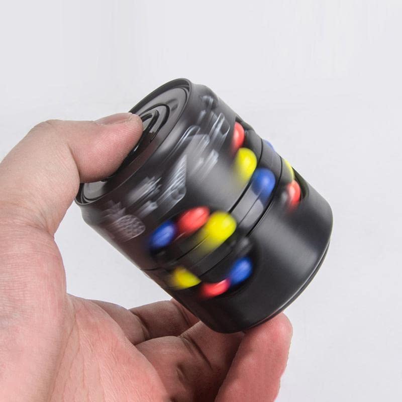 Xakava Magic Cube & Fidget Spinner – Blue ADHD Fidget Toy Set for Focus