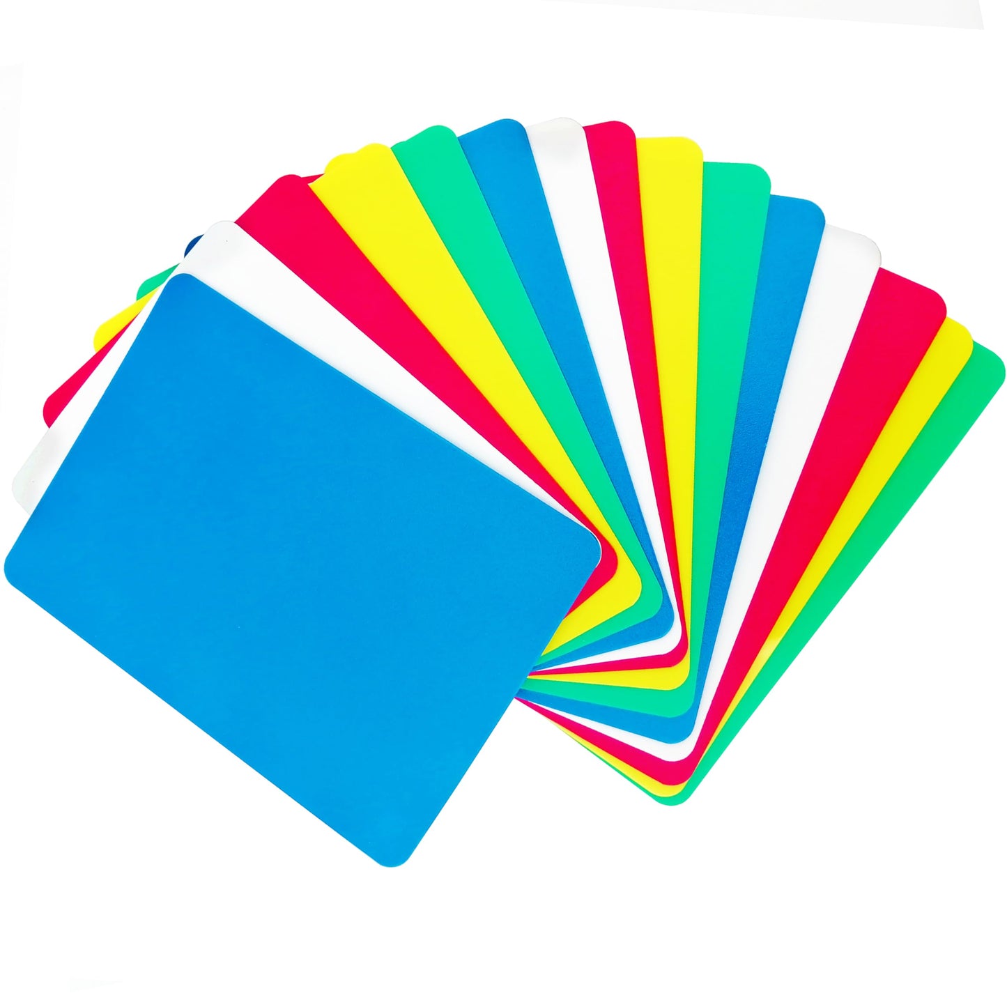 XANADU 15-Pack Poker Cut Cards – Dual-Texture Sides, 5 Colors, Standard Poker Size