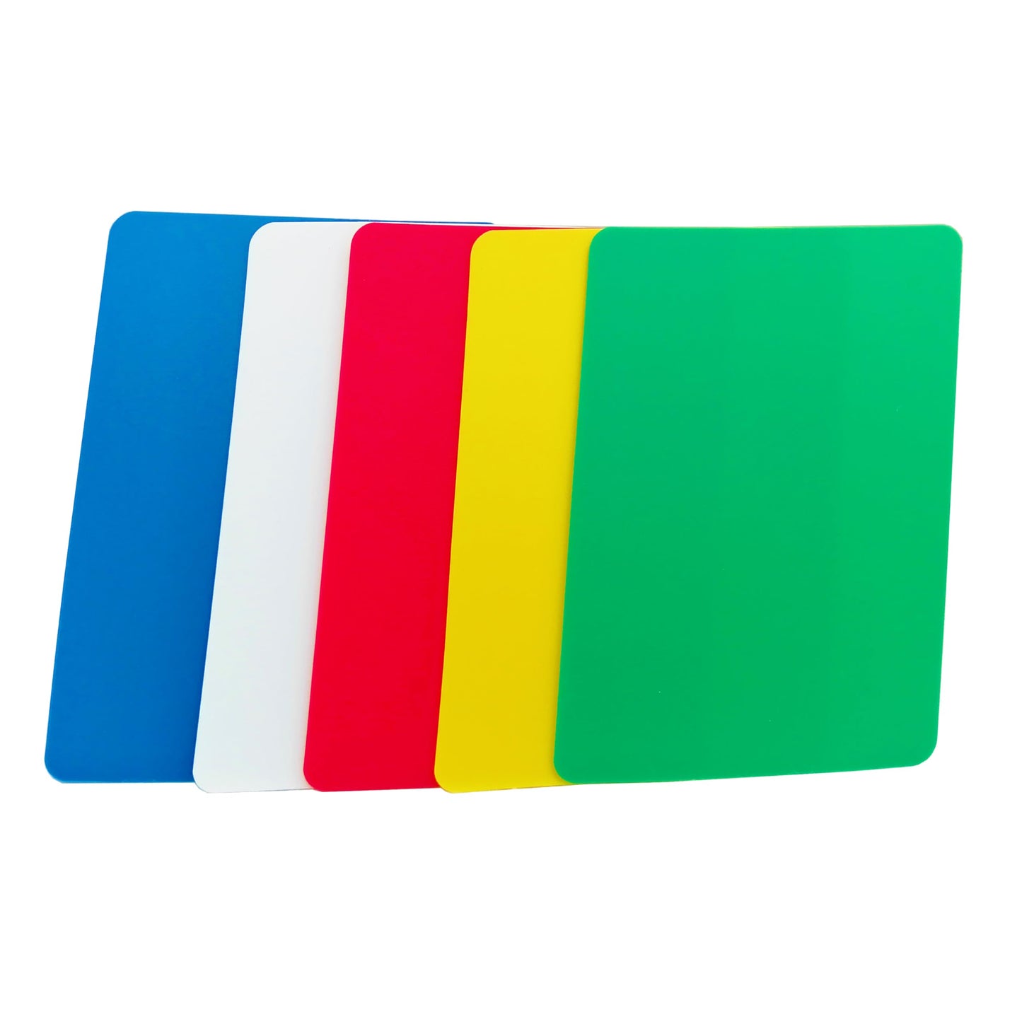 XANADU 15-Pack Poker Cut Cards – Dual-Texture Sides, 5 Colors, Standard Poker Size