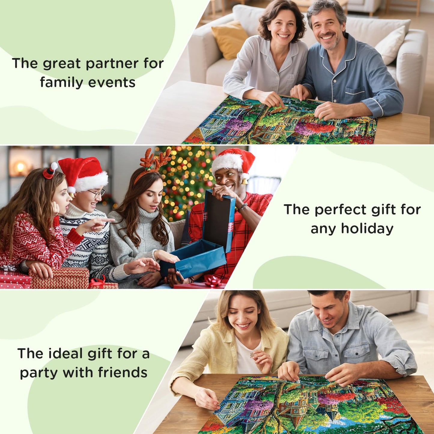 XAPAEG 500 Piece Puzzle for Adults – Urban Street Jigsaw (20.5×15 in)