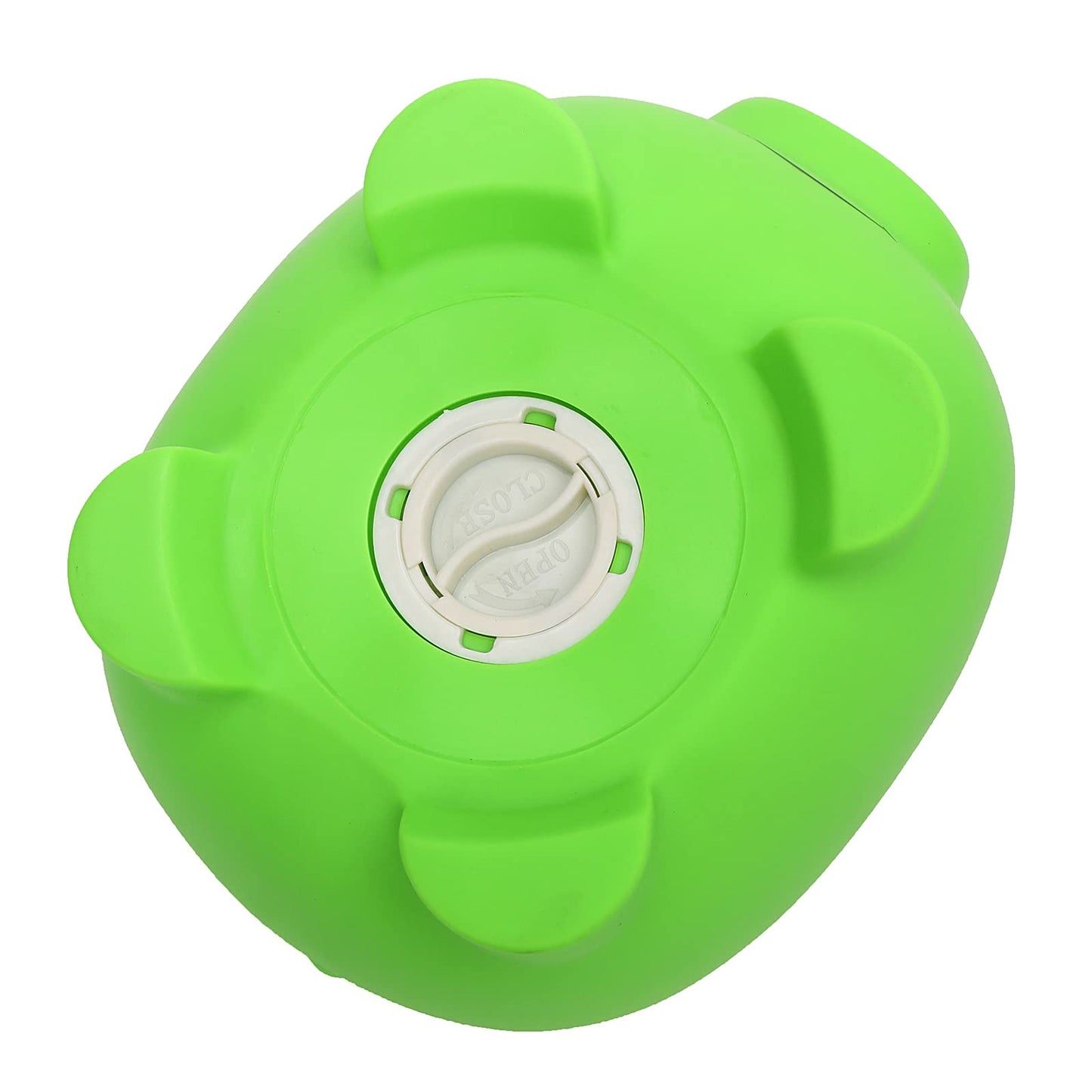 XDRELEC Piggy Bank – Green, Medium, Shatterproof Plastic Coin Bank for Kids